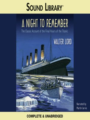 cover image of A Night to Remember